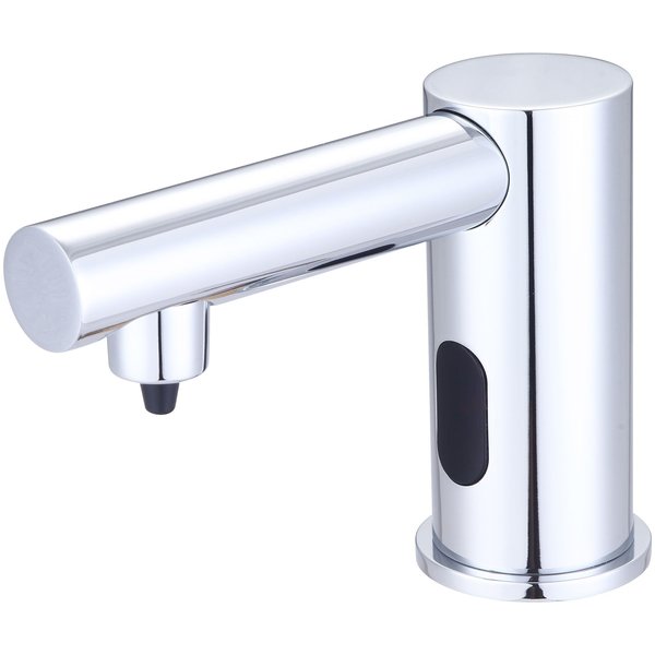 Central Brass Single Hole Deck Mount Electronic Sensor Soap Dispenser in Chrome 2099-AC